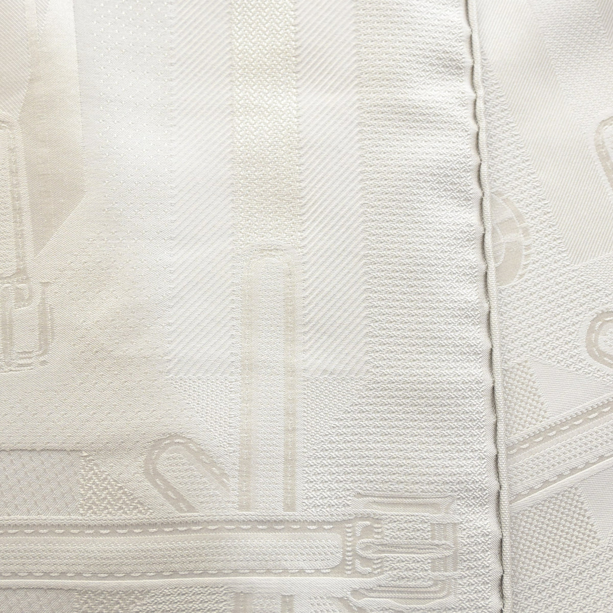 Pre-Owned Hermès Echarpe Foulard Les Sangles, detail