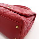 Chanel Medium Caviar Top Ha...