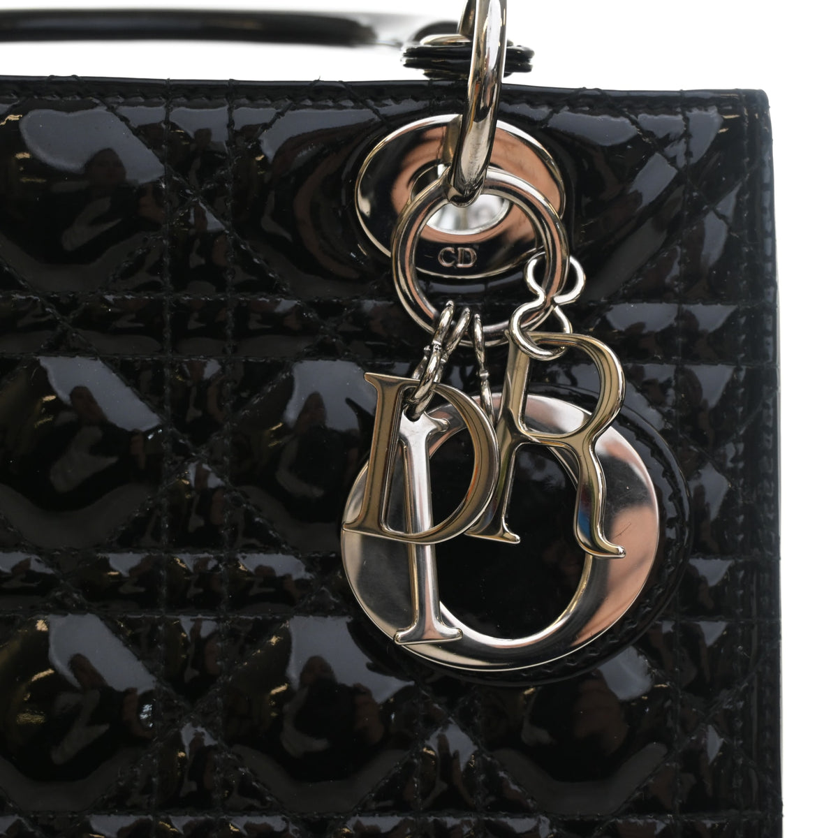 Christian Dior Medium Patent Lady Dior, photo 4 of 14