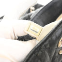 Chain Lambskin Around Hobo Bag