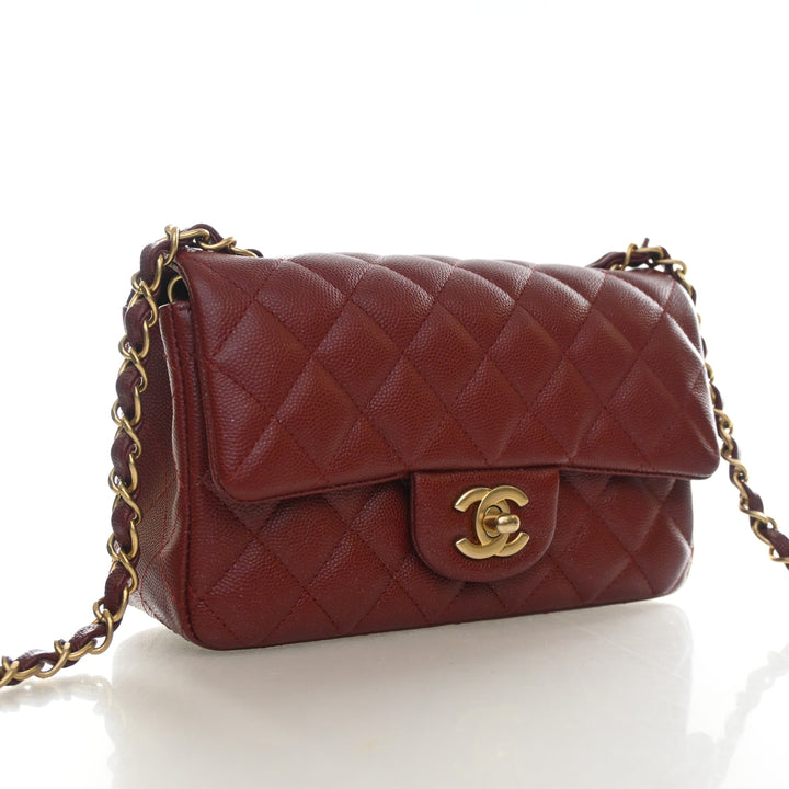 Chanel Mini Caviar Rectangular Classic Flap Bag