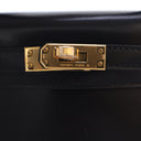 Hermes Noir Box Calf Mini K...