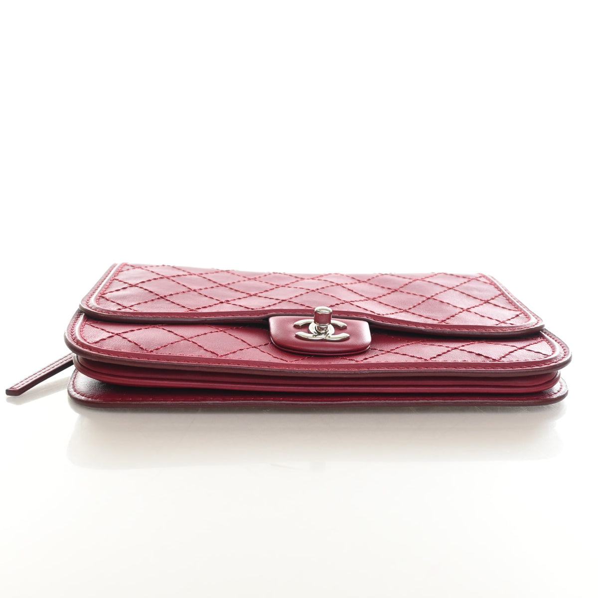Chanel Vintage Medium Calfskin Double Stitched Flap Bag, photo 9 of 16