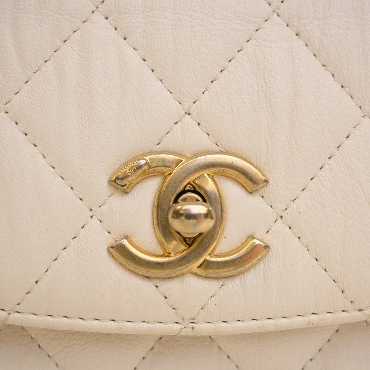 Chanel Mini Crumpled Calfskin CC Links Top Handle Bag, photo 4 of 19