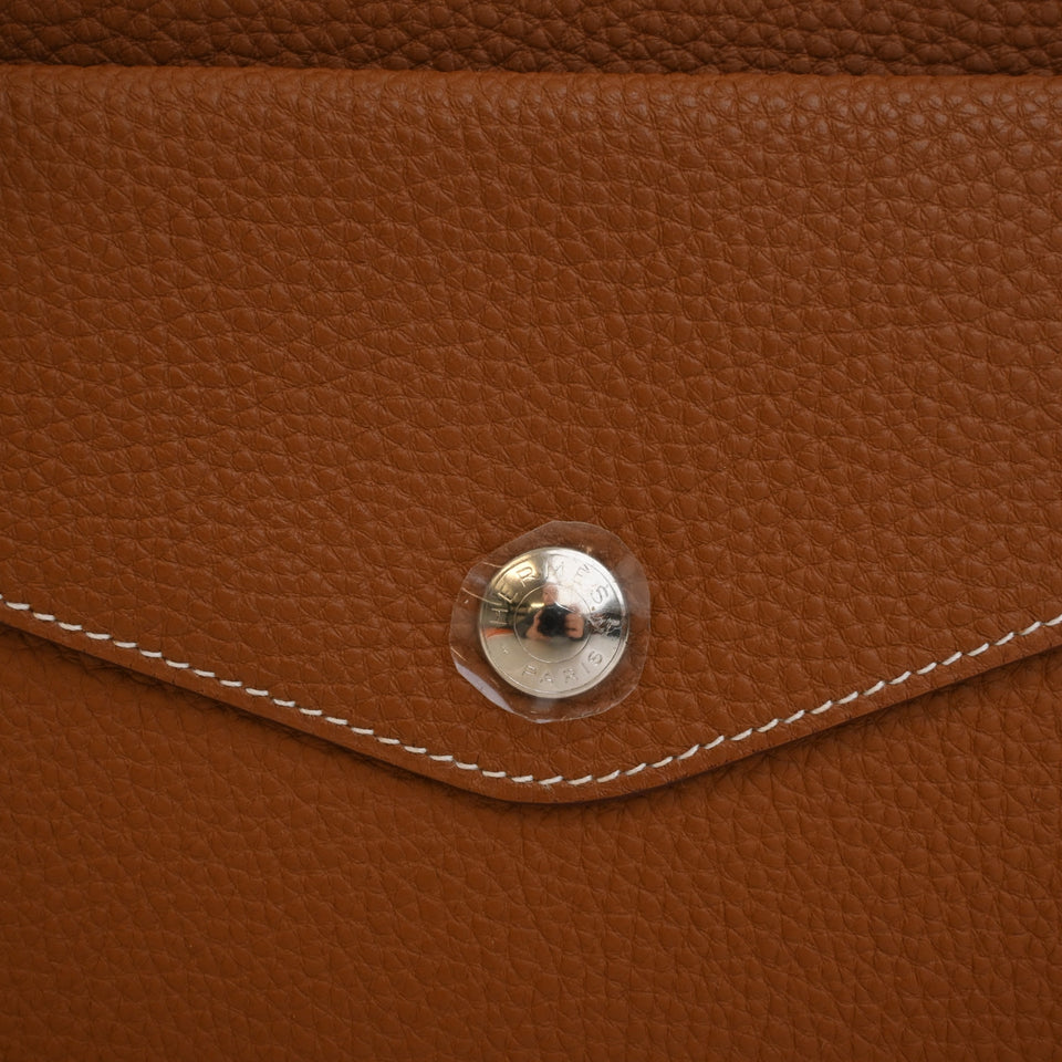 Hermes Gold Clemence Gold Waist Pouch