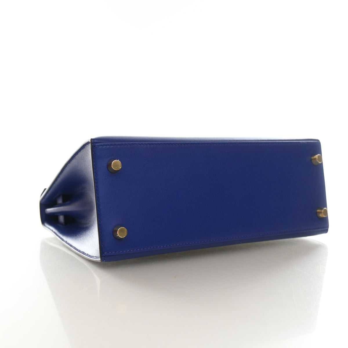 Hermes Bleu Electrique Veau Tadelakt Kelly 25, photo 5 of 18