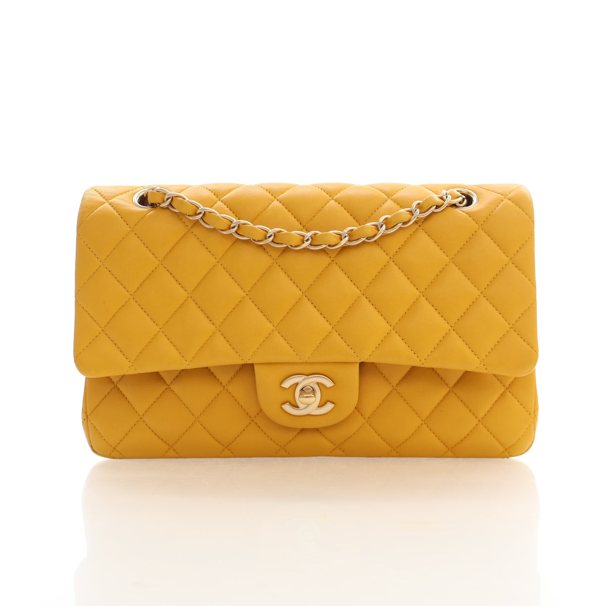 Chanel Medium Lambskin Classic Double Flap Bag, photo 1 of 18