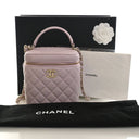 Chanel Caviar Top Handle Va...