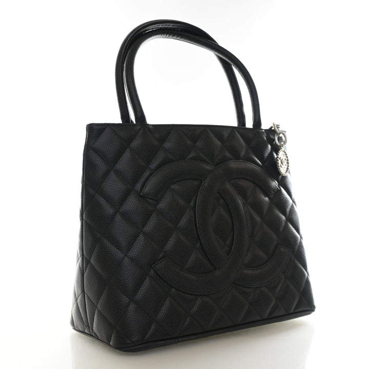 Chanel Caviar Medallion Tote