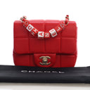 Chanel Mini Lambskin Square...