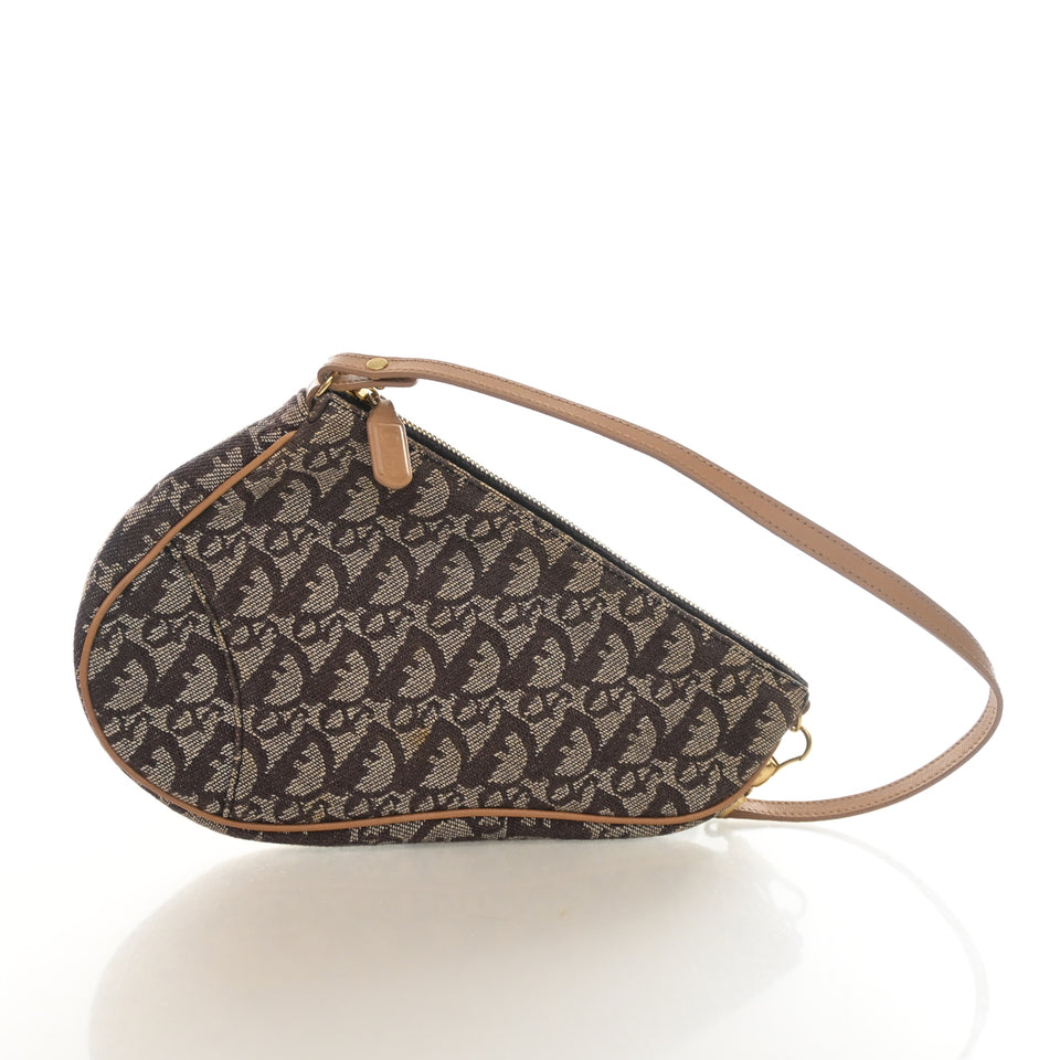 Christian Dior Mini Oblique Saddle Pochette