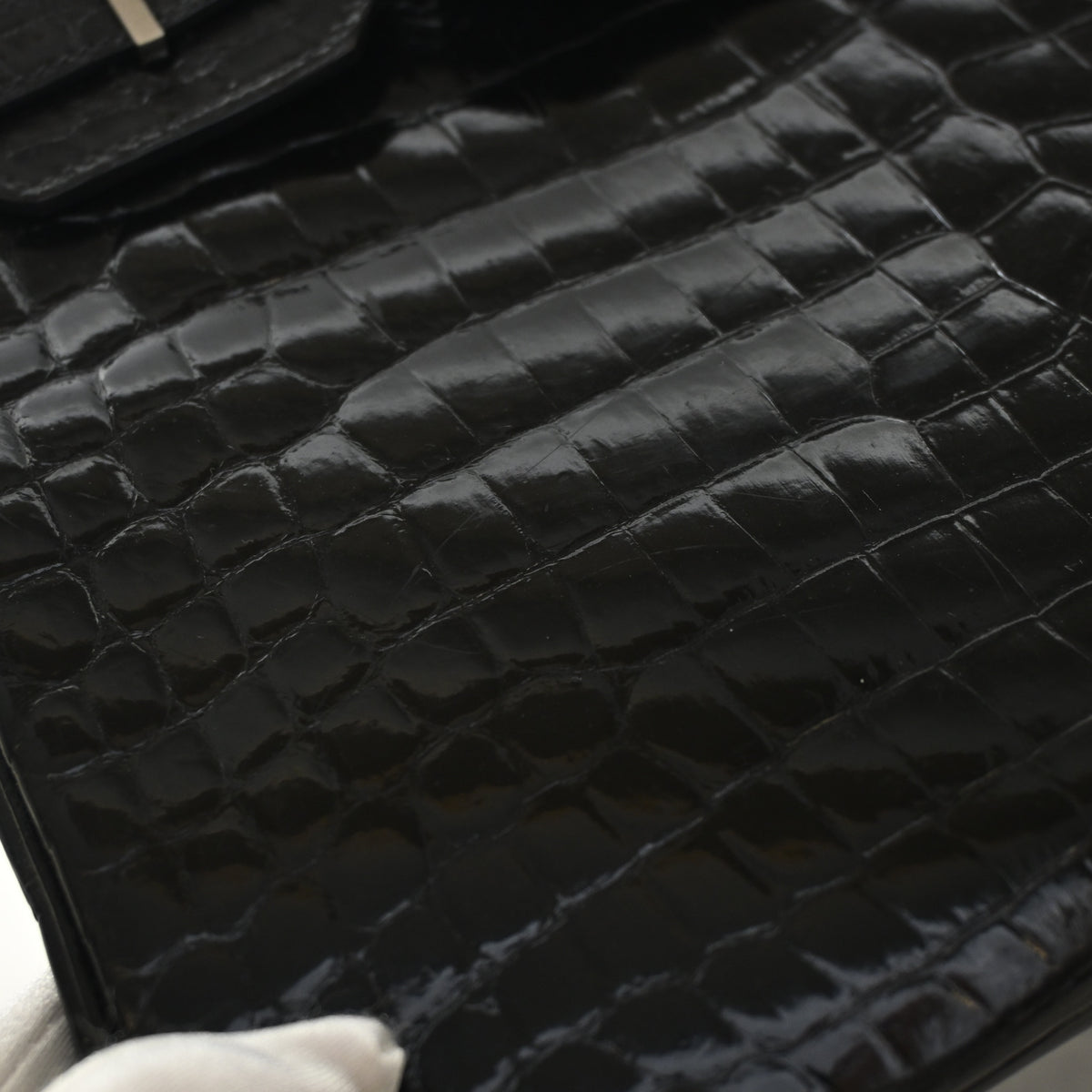 Hermes Noir Crocodile Birkin 30, photo 15 of 24