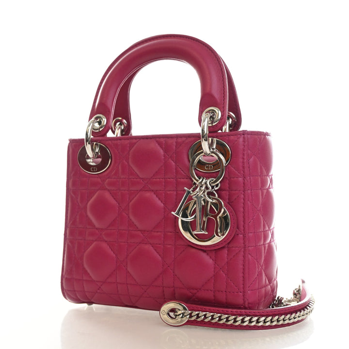 Christian Dior Mini Lambskin Lady Dior