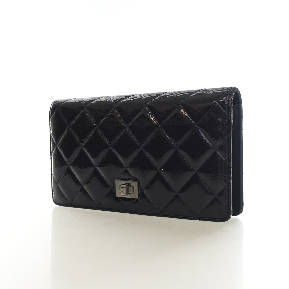 Chanel Patent Reissue Yen Wallet, photo 3 of 12