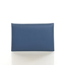 Hermes Bleu Tie Epsom Calvi...
