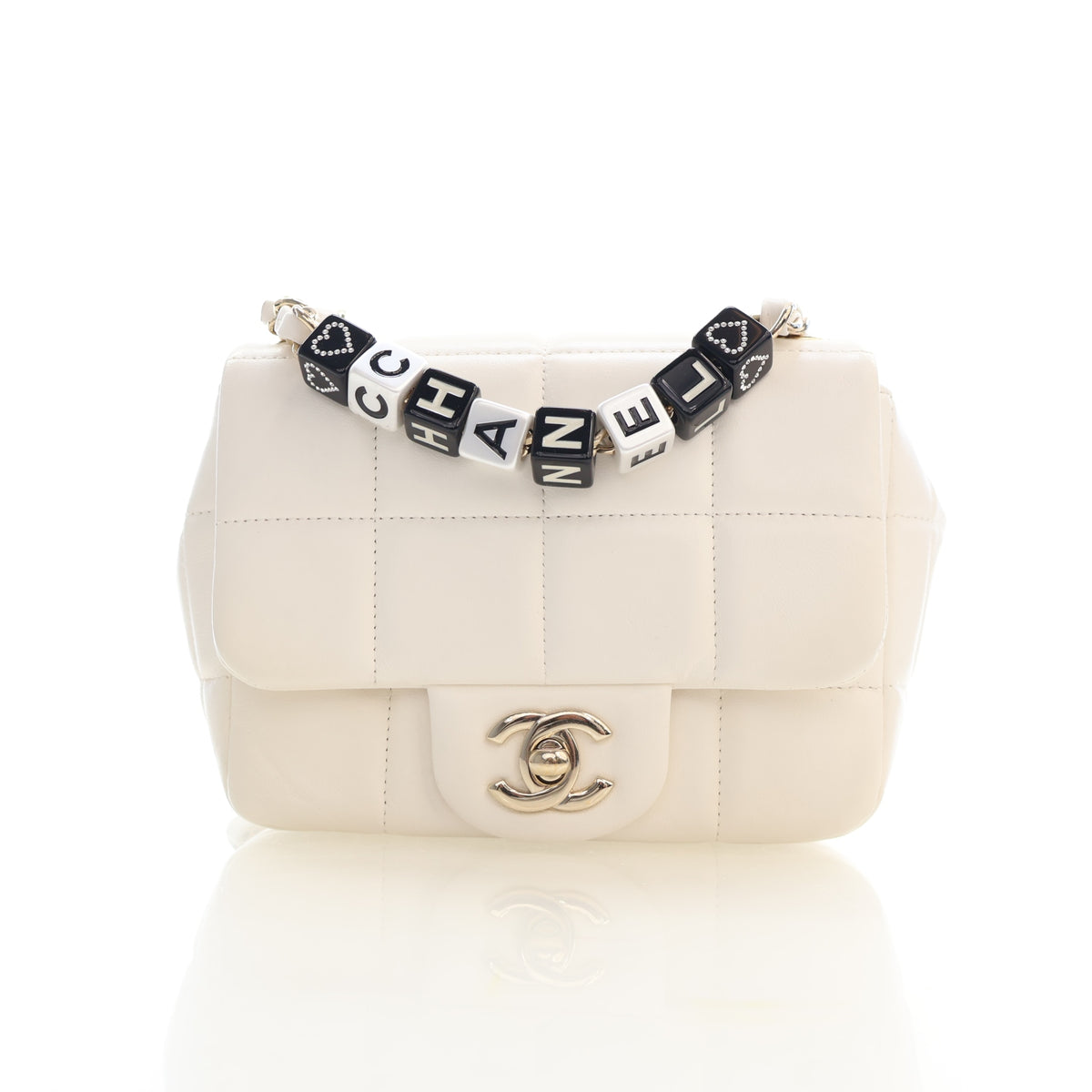 Chanel Mini Lambskin Square Monacoco Flap Bag, photo 1 of 17