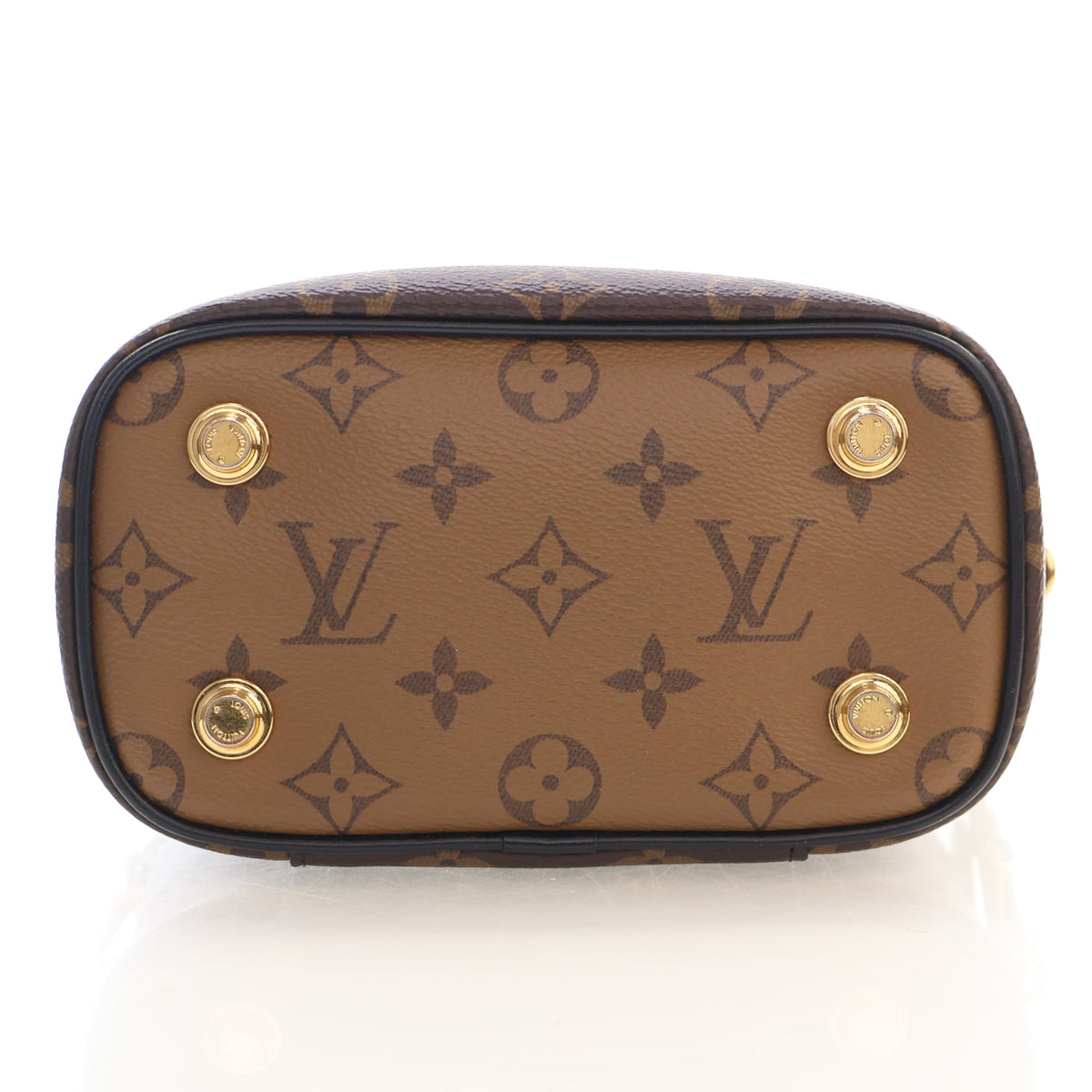 Pre-Owned Louis Vuitton Vanity PM Monogram, base and feet view