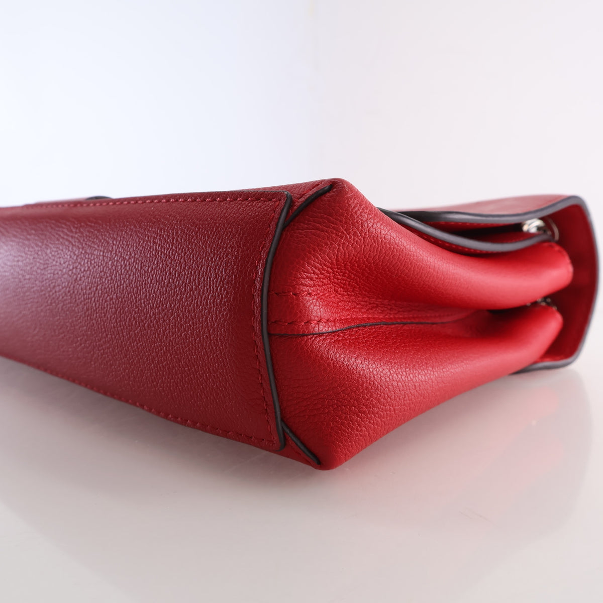 Monogram Cuir Plume Ecume Very Chain Bag Rubis Red, photo 7 of 20