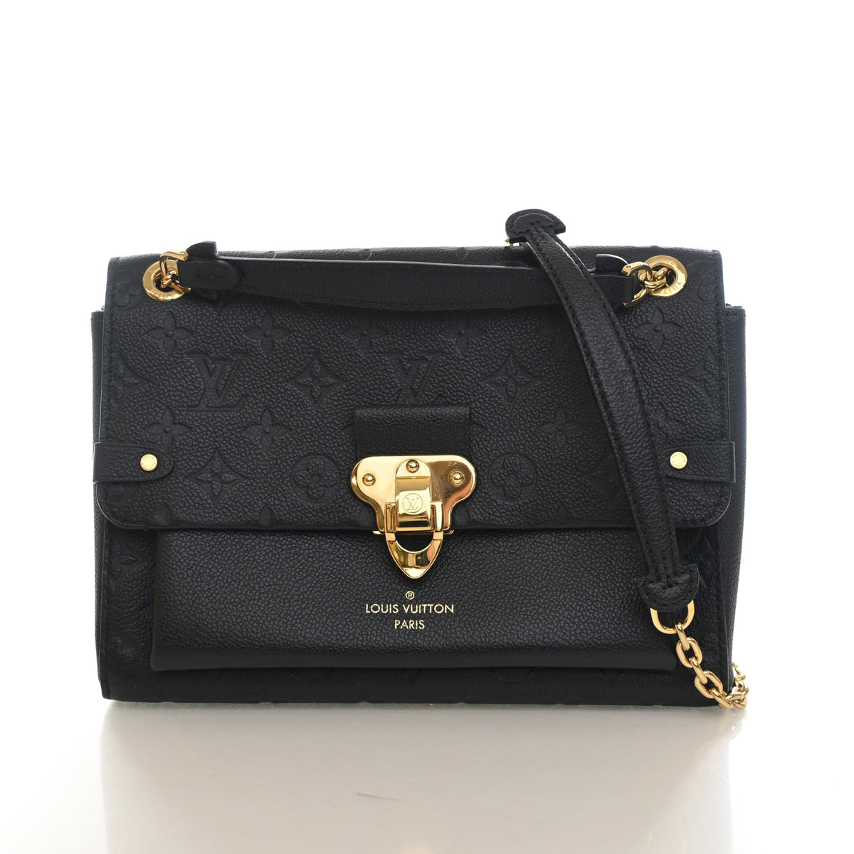 Pre-Owned Louis Vuitton PM Monogram Empreinte Vavin, front view, authenticated at Luxe Du Jour