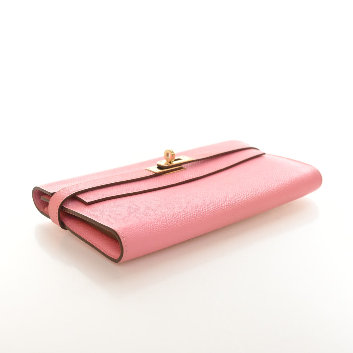 Hermes Rose Confetti Epsom Kelly Long Wallet, photo 5 of 12