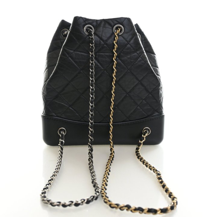 Chanel Small Aged Calfskin Gabrielle Backpack – Luxe Du Jour