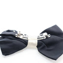 Chanel Silk Bow Barrette