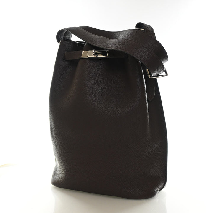 Hermes Chocolat Clemence So Kelly 26
