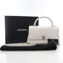 Chanel Medium Chevron Cavia...
