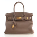 Hermes Etoupe Togo Birkin 30 