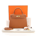 Hermes Gold Epsom Sellier K...