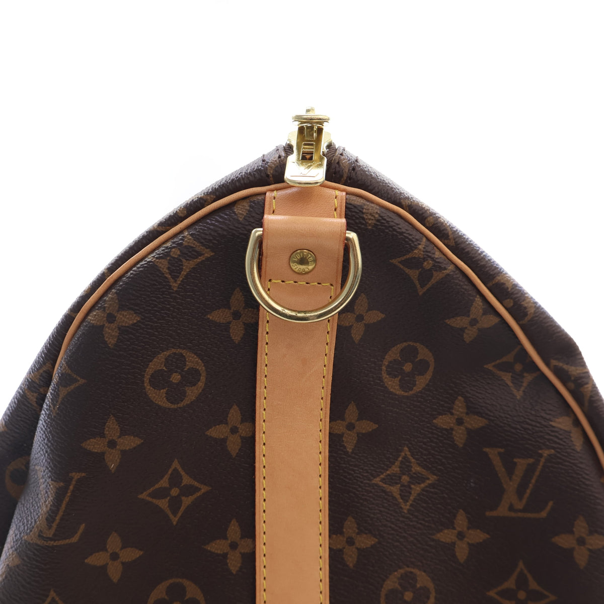 Pre-Owned Louis Vuitton 55 Monogram Keepall, side profile, photo 12 of 20
