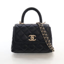 Chanel Mini Lambskin Coco Handle Bag