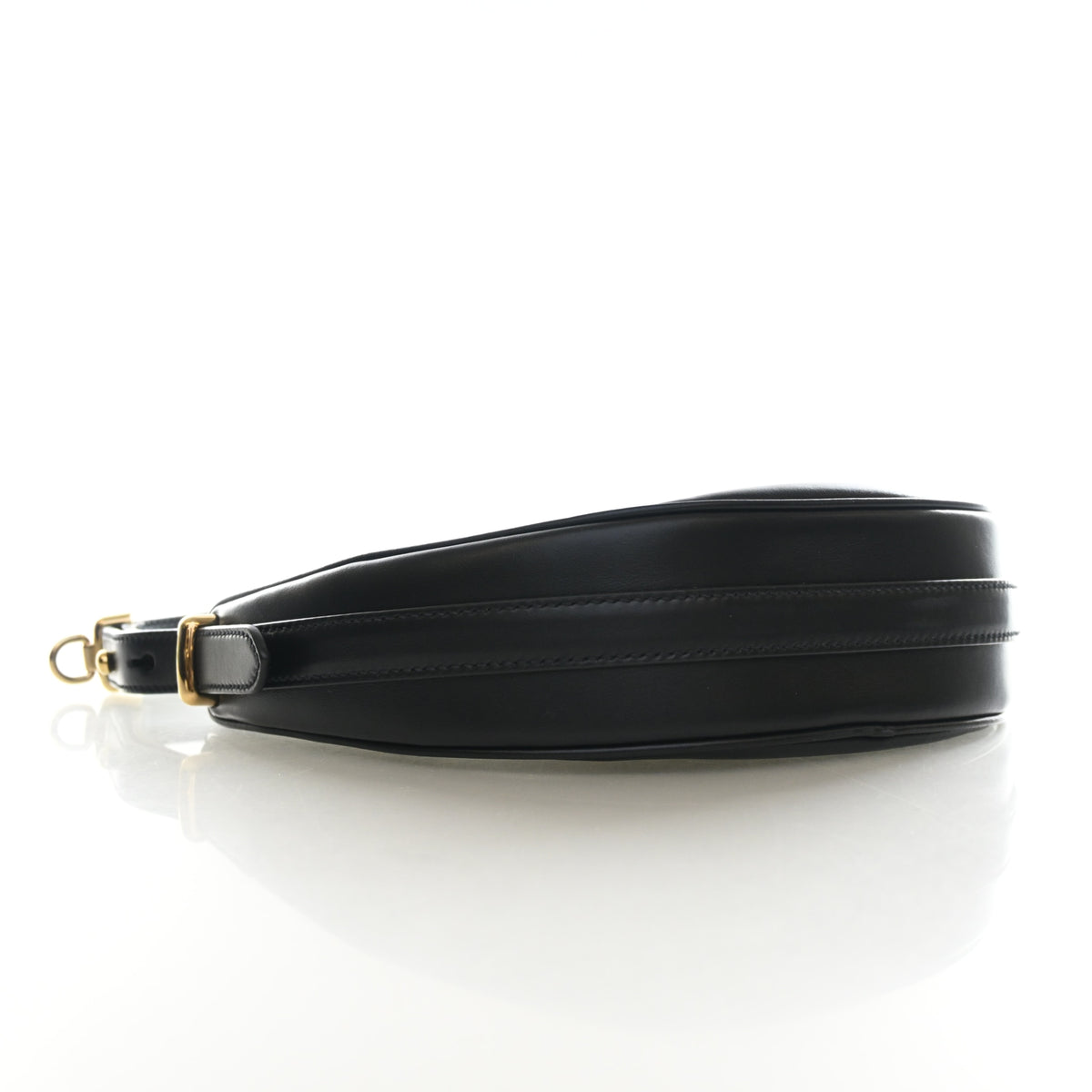 Pre-Owned Prada Shoulder Bag Small Soft Calfskin Arque, side profile