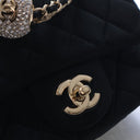 Chanel Mini Velvet Crystal ...