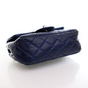 Chanel Mini Blue Lambskin C...
