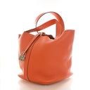 Hermes Orange Clemence Pico...