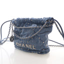Chanel Mini Denim 22 Hobo