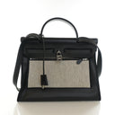 Hermes Noir Toile Berline H...