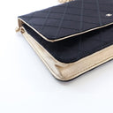 Chanel Bicolor Satin Diamon...