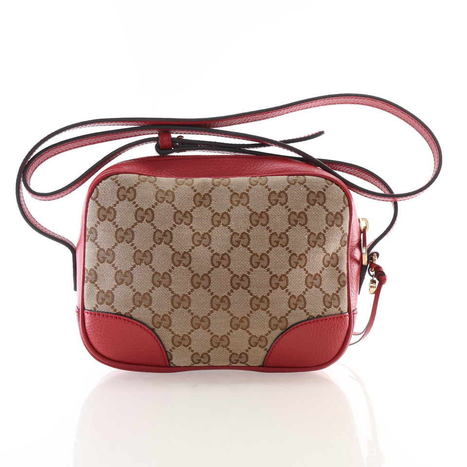 Gucci Mini GG Canvas Bree Crossbody