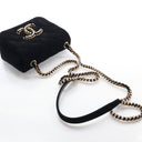 Chanel Mini Velvet Quilted ...