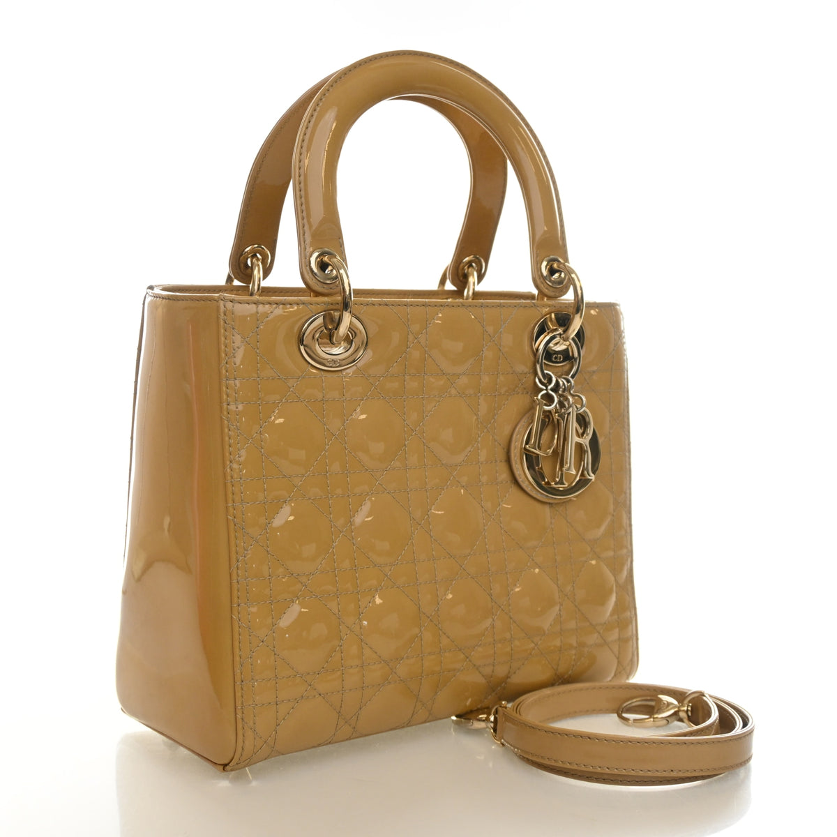 Christian Dior Medium Patent Lady Dior, photo 2 of 15