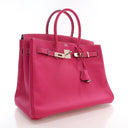 Hermes Rose Tyrien Epsom Ca...