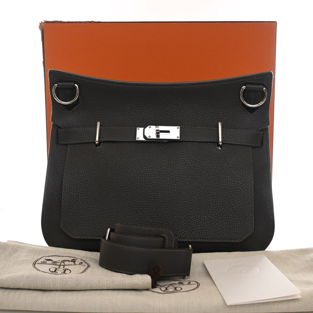 Hermes Graphite Clemence Verso Jypsiere 34, photo 18 of 18