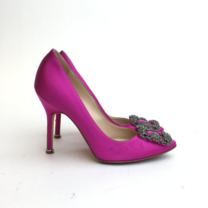 Manolo Blahnik Hangisi Heels Sz 35
