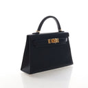  Article - Hermes Noir Epsom Mini Kell...