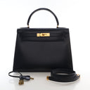 Hermes Vintage Noir Box Cal...
