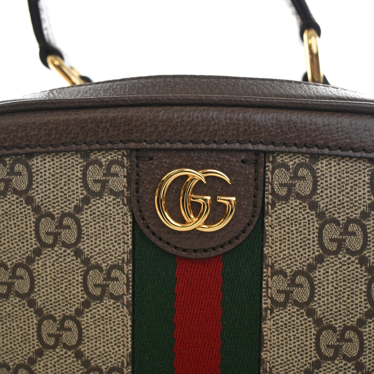 Gucci Mini GG Supreme Ophidia Top Handle, photo 4 of 13