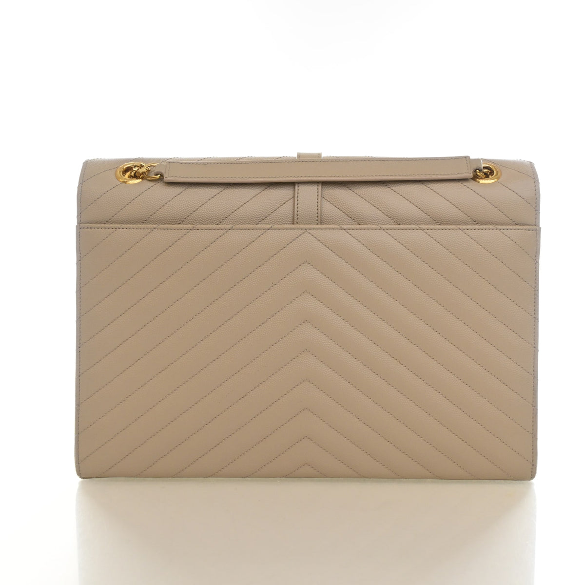 Saint Laurent Large Calfskin Envelope Flap Bag, photo 11 of 15