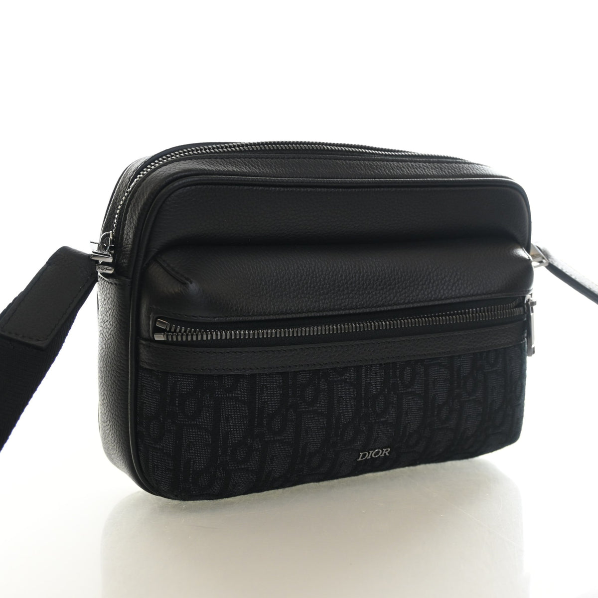Christian Dior Calfskin Rider Zipped Messenger Bag, photo 2 of 12